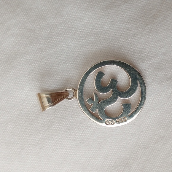 NWOT OM Silver Pendant . - Picture 6 of 6